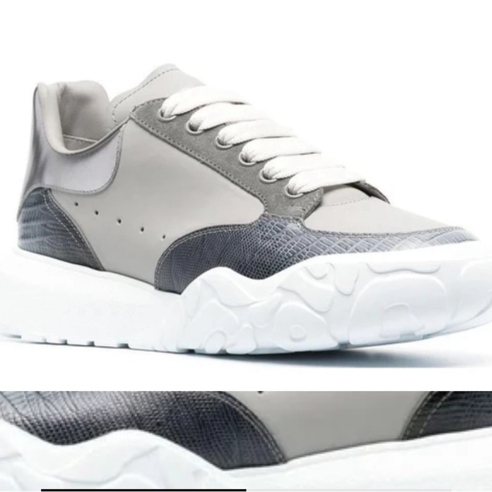 ALEXANDER MCQUEEN. New in Box, Mens Court Sneakers Size EU44 Never worn